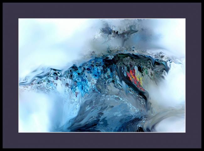 Digital Arts titled "Tsunami" by Paul Surdulescu, Original Artwork