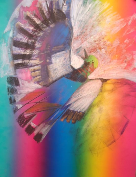 no titel - Painting, 40x60 cm ©2012 by Paulus Hoffman -
Art Nouveau, Paper, Abstract Art