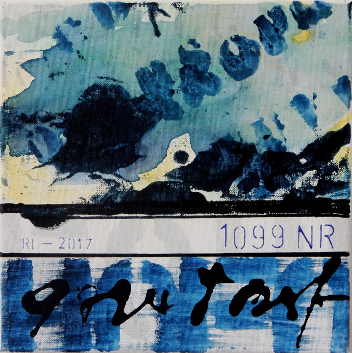 Peinture intitulée "1099-nr" par Pavel A.Richtr, Œuvre d'art originale