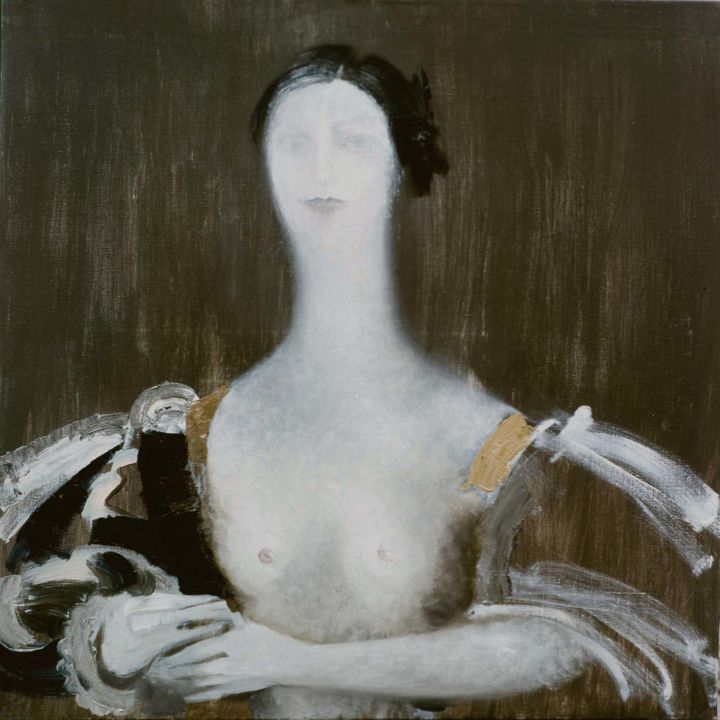 Peinture intitulée "ГОЛАНДКА" par Павел Обух, Œuvre d'art originale, Huile