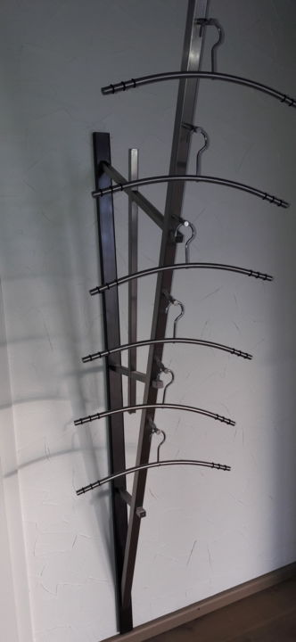 Sculpture titled "PO*M" by Piep, Original Artwork, Stainless Steel