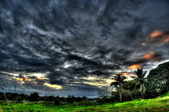 「le matin en Guadelo…」というタイトルの写真撮影 Le Sage Coyoteによって, オリジナルのアートワーク