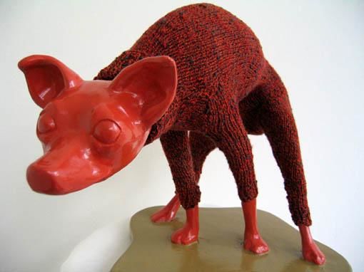Скульптура под названием " In the Swetter" - Pawel Zolynski, Подлинное произведение искусства, Мультимедиа