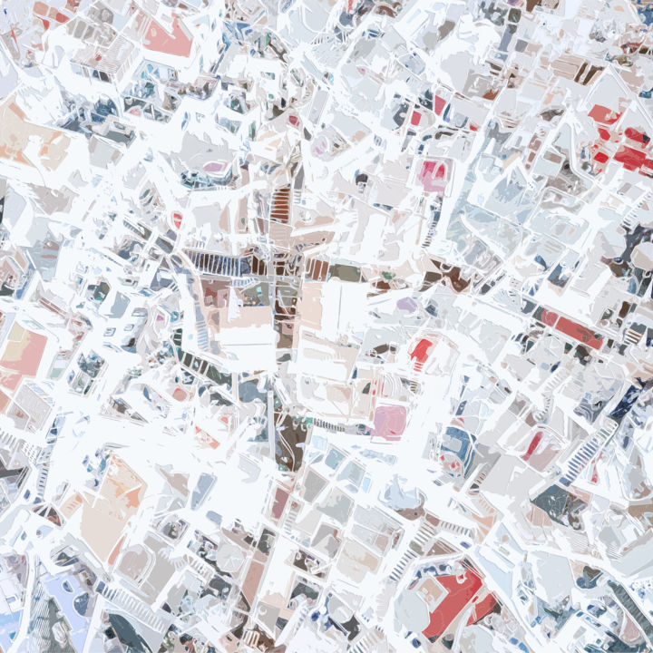 数字艺术 标题为“Whitewater” 由Emmanuel Payet, 原创艺术品, 照片蒙太奇