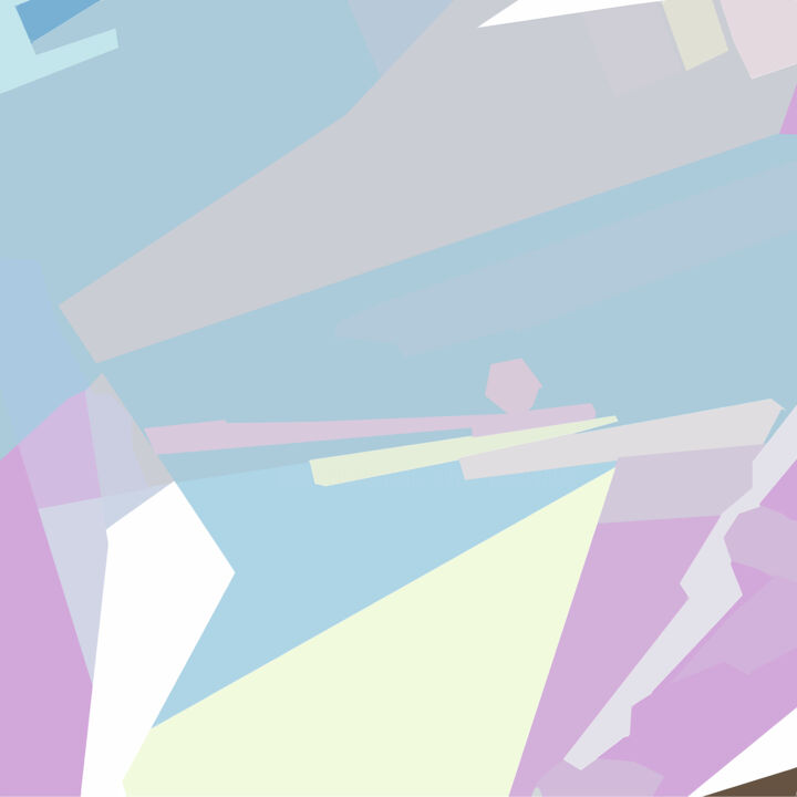Digital Arts titled "Six jours" by Emmanuel Payet, Original Art, Digital Painting