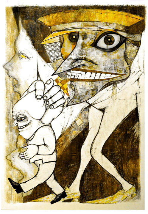 Arts numériques intitulée "two-liars" par Dmitry Payvin, Œuvre d'art originale, Autre