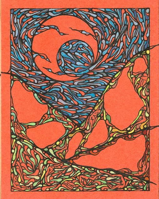Painting titled "Cielo azul" by Paz, Original Art, Other