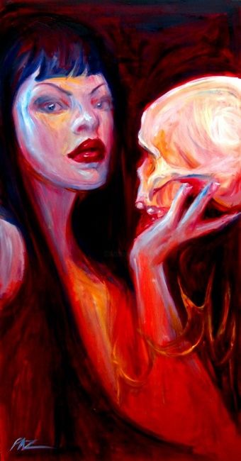 Witch # 3 Painting by Paz Winshtein | Artmajeur