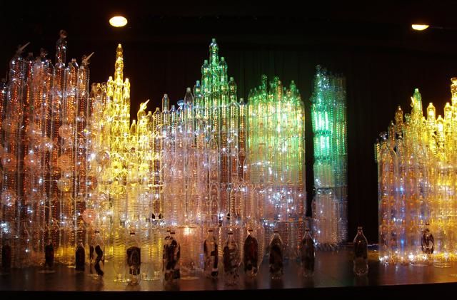 Installation titled "Cathédrale de Lumiè…" by Patrice Bucher, Original Artwork