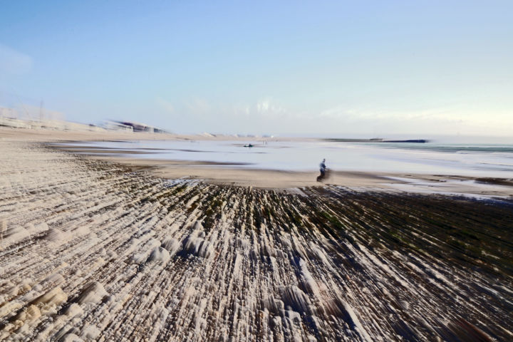 Photography titled "Saint-Adresse. La p…" by Philippe Dorléans, Original Artwork, Non Manipulated Photography Mounted on Alu…