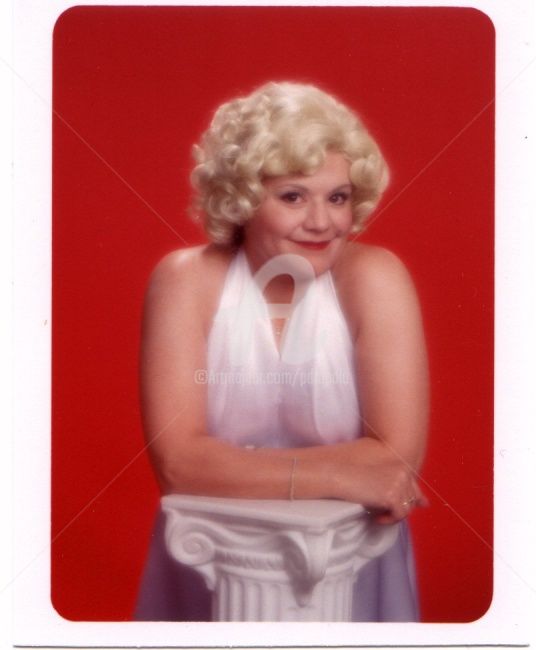 Fotografía titulada "Pam as Marilyn Monr…" por Drapala Gallery, Obra de arte original