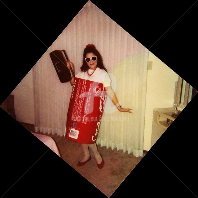 Photography titled "Pam as a can of Coke" by Drapala Gallery, Original Artwork