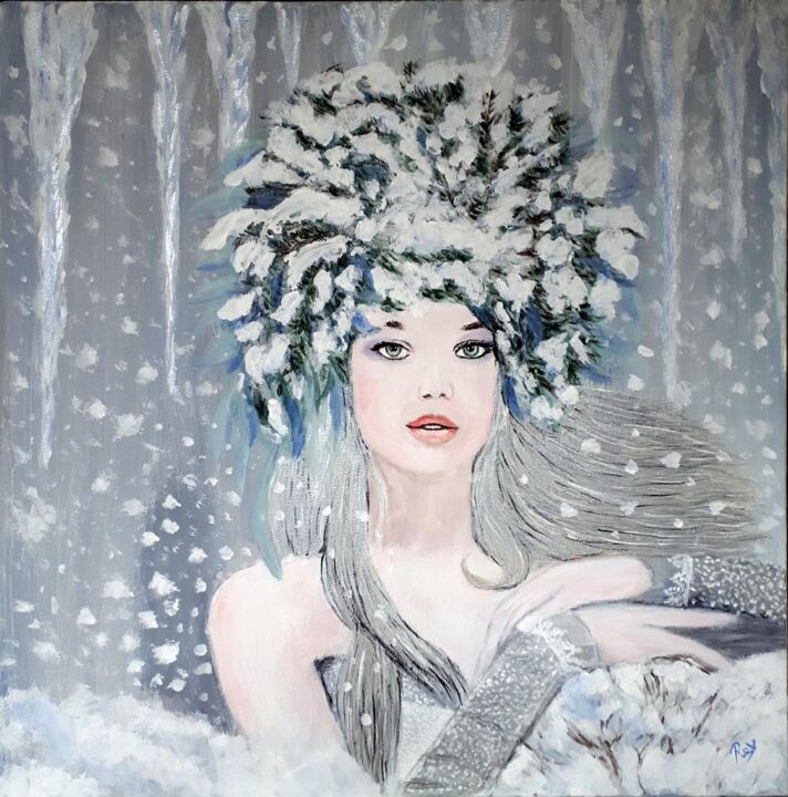 Tableau à peindre Numéro d'Art - La Reine des Neiges