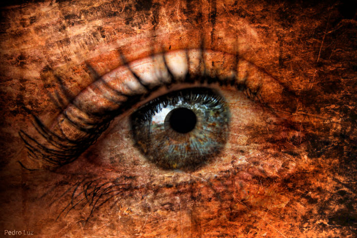 Digital Arts titled "Look into my eyes" by Pedro Luz, Original Artwork, Photo Montage