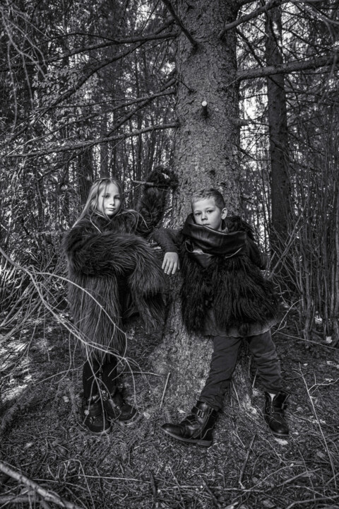 "Vikings 5" başlıklı Fotoğraf Pelevina Elenа Parshakova Anastasia tarafından, Orijinal sanat, Dijital Fotoğrafçılık
