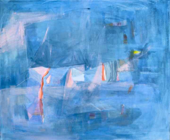 Peinture intitulée "Give" par Penelope Van Hoorn, Œuvre d'art originale, Acrylique