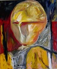 Painting titled "Matter Over Mind" by Reija Gross, Original Art, Oil