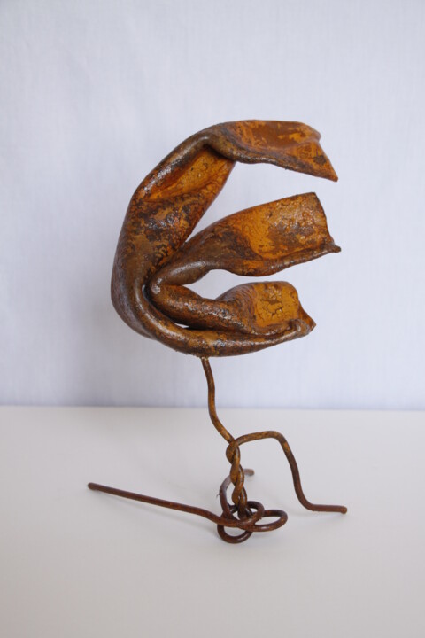 Escultura titulada "Euro" por Pere Marti, Obra de arte original, Metales