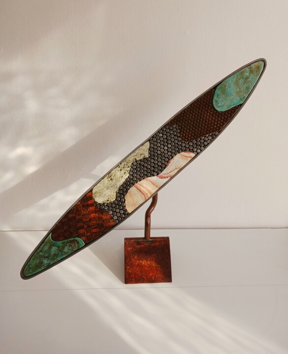 Escultura titulada "Mosaic Mosaico" por Pere Marti, Obra de arte original, Metales