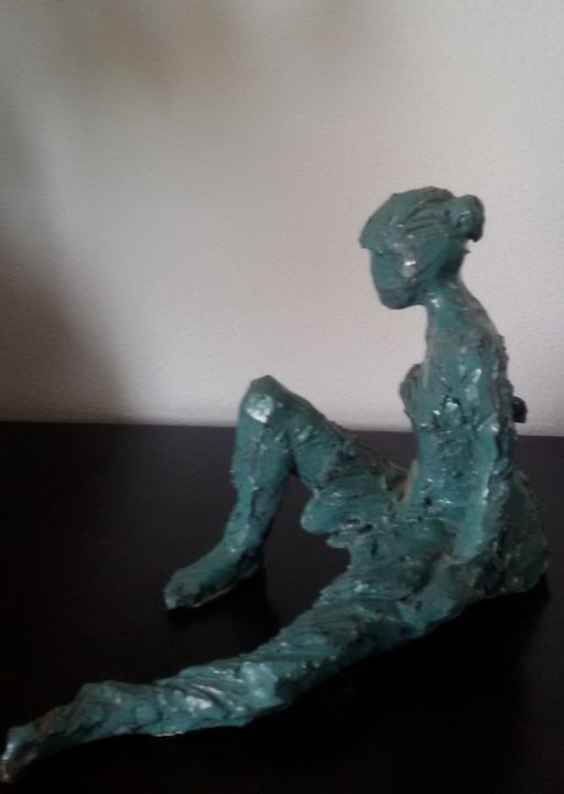 Sculpture titled "modelage_2017_12.jpg" by Sonia Pere, Original Artwork, Clay