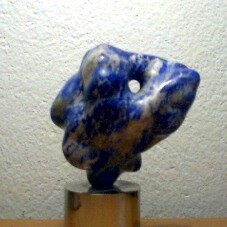 Sculpture titled "blue forme" by Pero Jaksic, Original Artwork