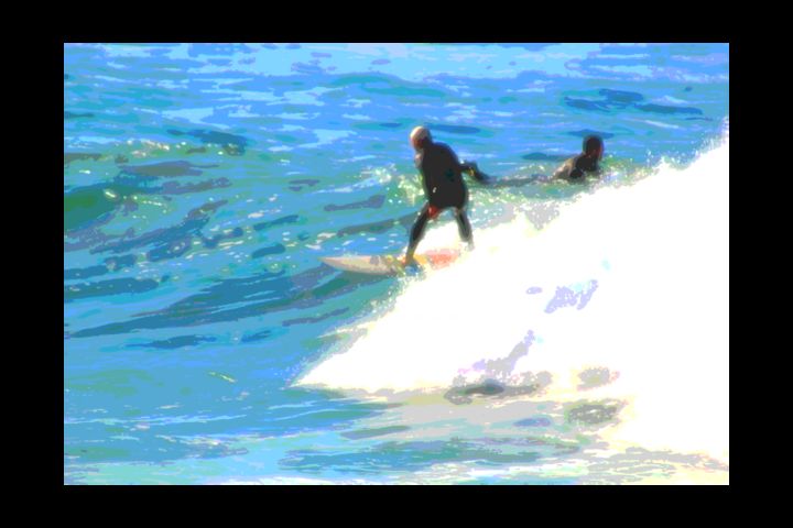 Фотография под названием "Surfer 6" - Peter Faure, Подлинное произведение искусства, Цифровая фотография