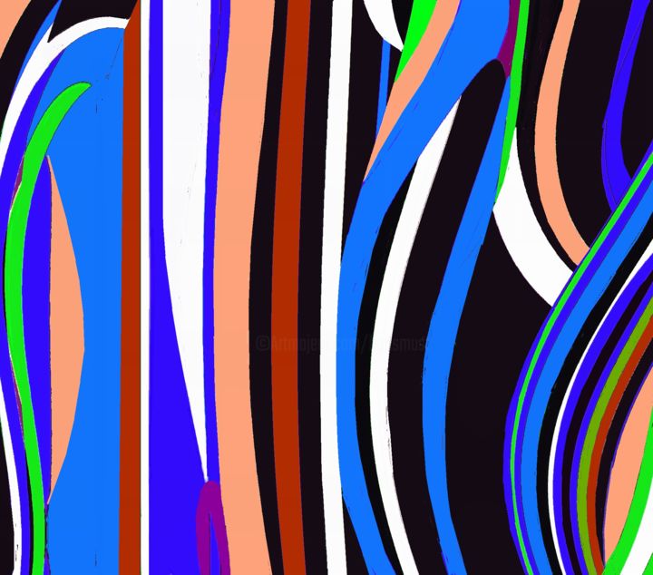 Digital Arts titled "Color Variations" by Peter Jalesh, Original Artwork, Digital Painting