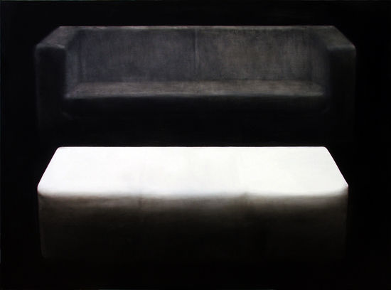 제목이 "Sofa"인 미술작품 Peter Lenkey-Tóth로, 원작, 기름