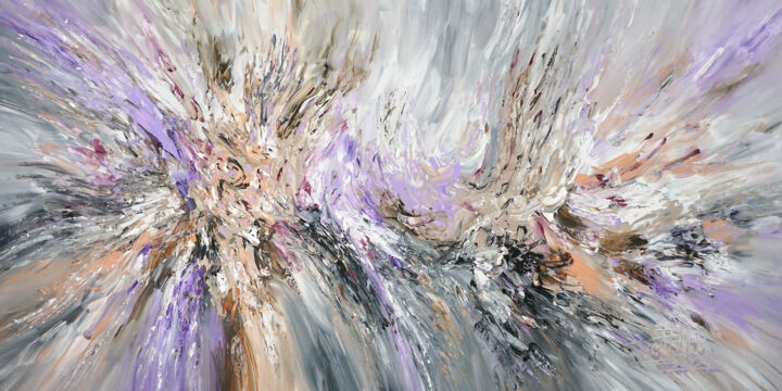 Pittura intitolato "Charming Daydream X…" da Peter Nottrott, Opera d'arte originale, Acrilico