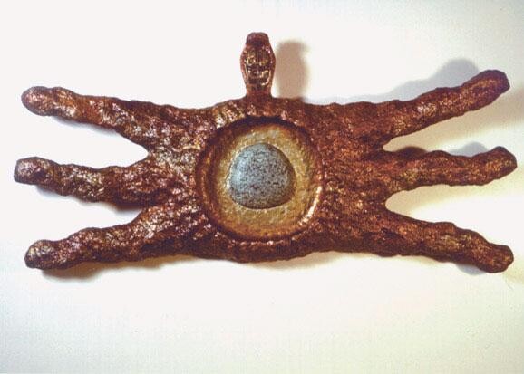 Sculpture intitulée "Horus' Eye" par Peter Poloncic Ruparcic, Œuvre d'art originale