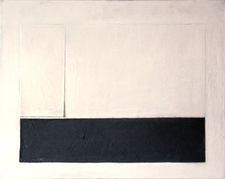 Peinture intitulée "Fields (1985)" par Peter Royen, Œuvre d'art originale, Acrylique