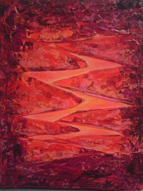 Peinture intitulée "Mains croisées" par Petite Paquerette, Œuvre d'art originale,