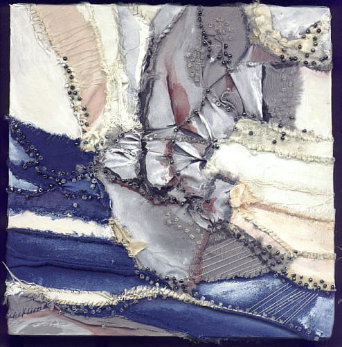 Arte textil titulada "Schattenwelt" por Petra-Marita Sadowski, Obra de arte original