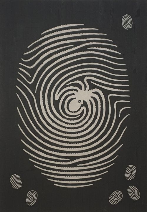 Fingerprint 1, Pintura por Krikor Avessian