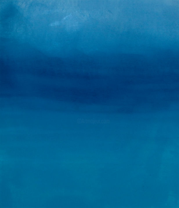 Peinture intitulée "Oceans" par Petr Johan Marek, Œuvre d'art originale, Huile Monté sur Châssis en bois