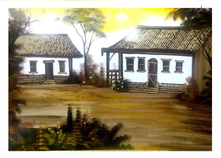 Pintura intitulada "petroccely-36.jpg" por Antoni Silva, Obras de arte originais,