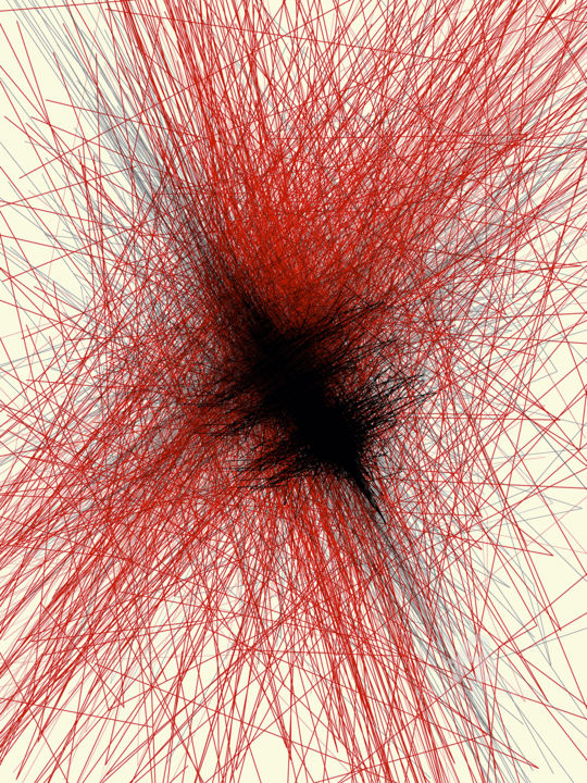 Arts numériques intitulée "Format #158" par Petr Strnad, Œuvre d'art originale, Travail numérique 2D