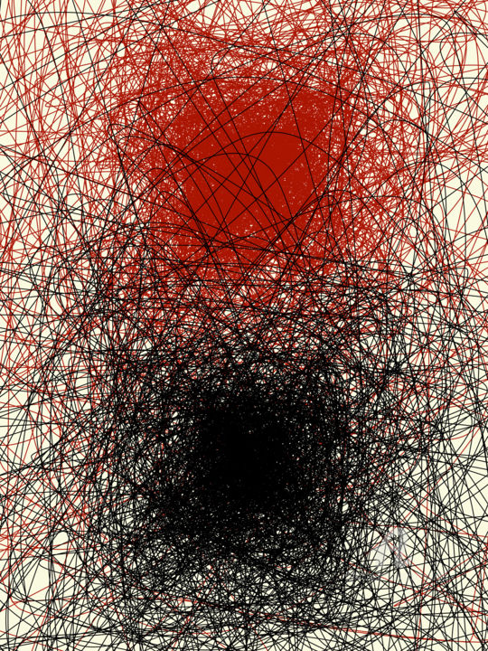 Arte digital titulada "Downloadable File #…" por Petr Strnad, Obra de arte original, Trabajo Digital 2D