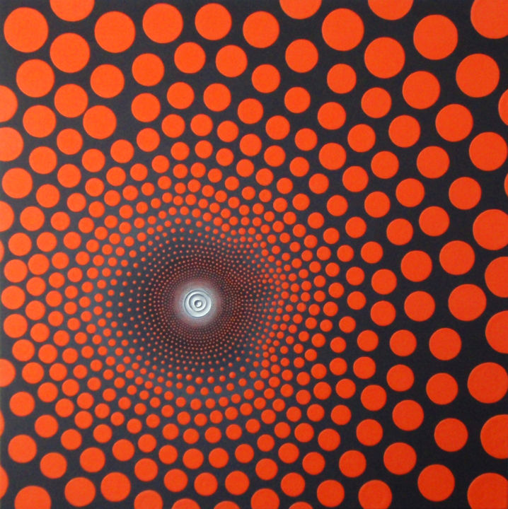 Peinture intitulée "Popkin" par Philippe Fauchet Kawamura, Œuvre d'art originale, Acrylique