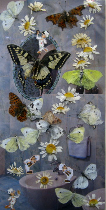 Collages titled "Catarsis,!....?...." by Phil Colisov, Original Artwork, Other