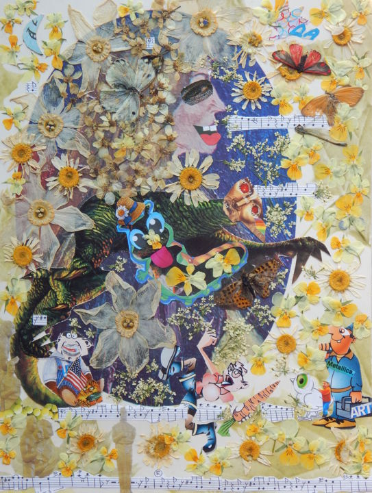 Collages titled "All time begin here." by Phil Colisov, Original Artwork, Other