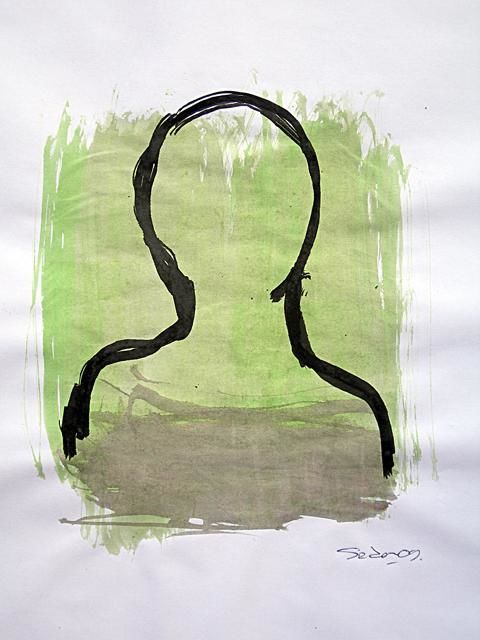 Картина под названием "SANS-TITRE" - Sadon Gérard, Подлинное произведение искусства, Масло