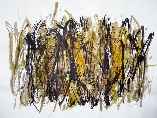 Malerei mit dem Titel "SARABANDES" von Sadon Gérard, Original-Kunstwerk, Öl