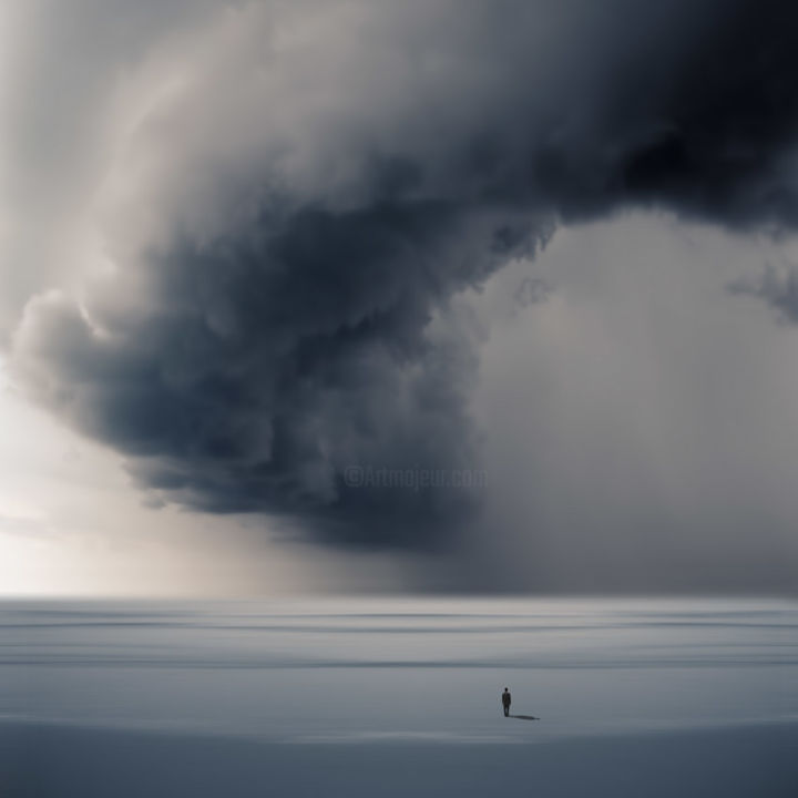 Digital Arts titled "ride the storm" by Philip Mckay, Original Art,