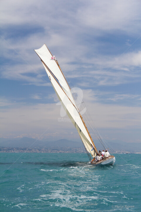 Photographie intitulée "voiles 06" par Philip Rejean, Œuvre d'art originale, Photographie numérique