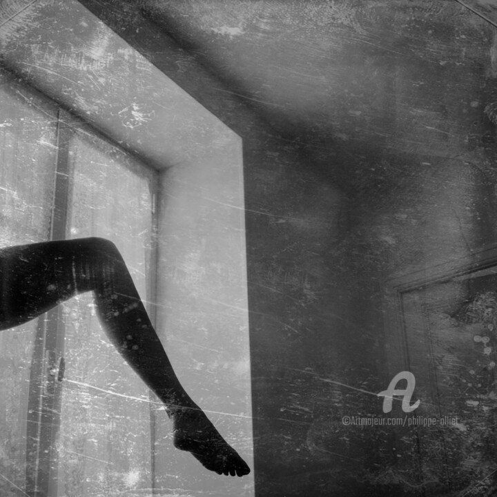 Φωτογραφία με τίτλο "L'âme des fantômes…" από Philippe Alliet, Αυθεντικά έργα τέχνης, Φωτογραφική ταινία Τοποθετήθηκε στο Άλ…