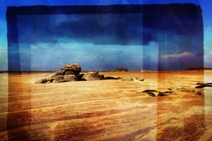 Photographie intitulée "Le Sphinx des iles…" par Philippe Berthier, Œuvre d'art originale, Photographie numérique