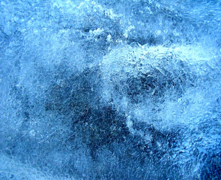 Photographie intitulée "Fluide Glacial.....…" par Philippe Berthier, Œuvre d'art originale, Photographie numérique