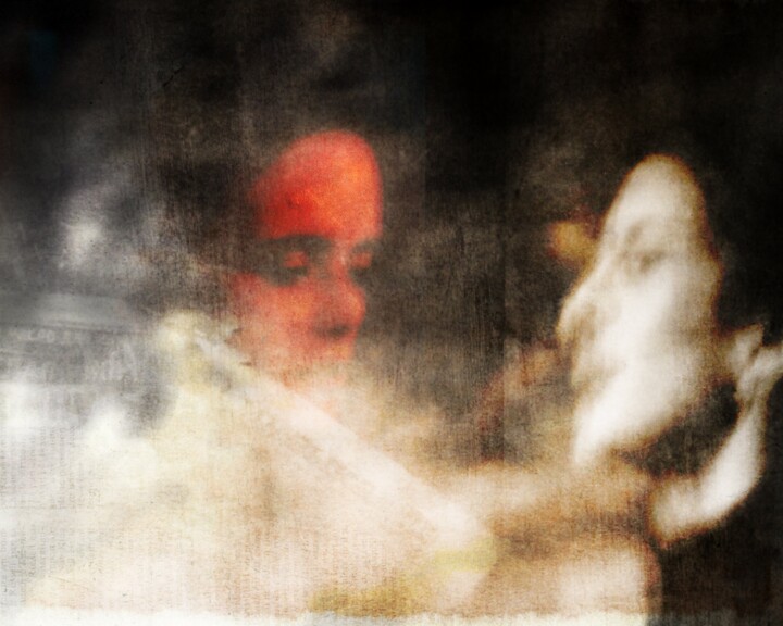 Photography titled "Ne me quitte plus..…" by Philippe Berthier, Original Artwork, Manipulated Photography