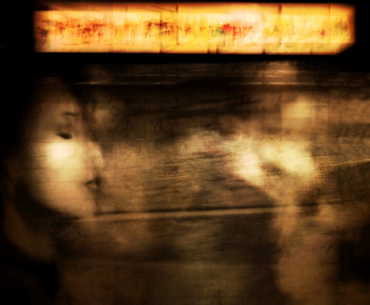 Photography titled "Les Courses......" by Philippe Berthier, Original Artwork, Manipulated Photography